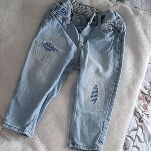 5/$25- H&M Kids Light Blue Distressed Jeans